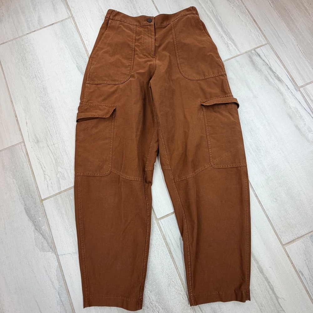 Lululemon Lab Utilitech Cargo Pants Roasted Brown High Rise Tapered Size 27